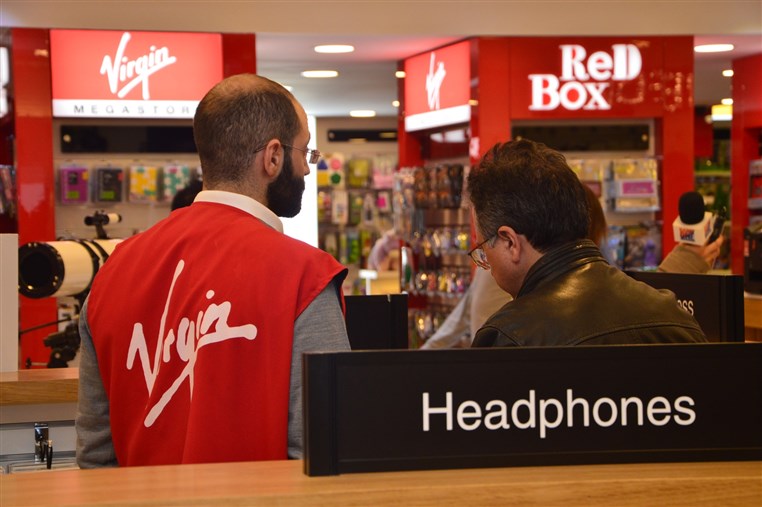 Reopening of Virgin Megastore ABC Achrafieh branch